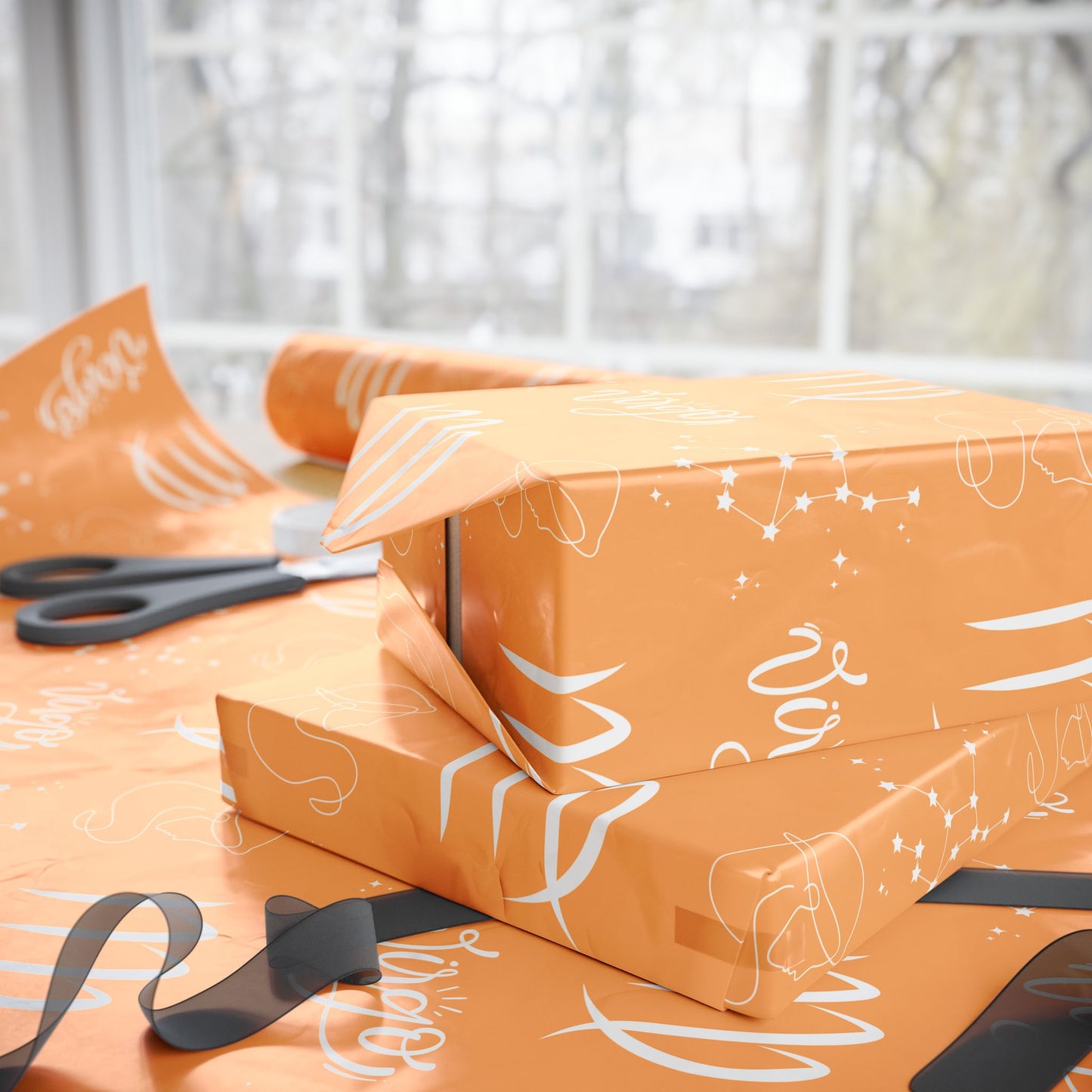 Wrapped to Precision – Virgo Zodiac Wrapping Paper
