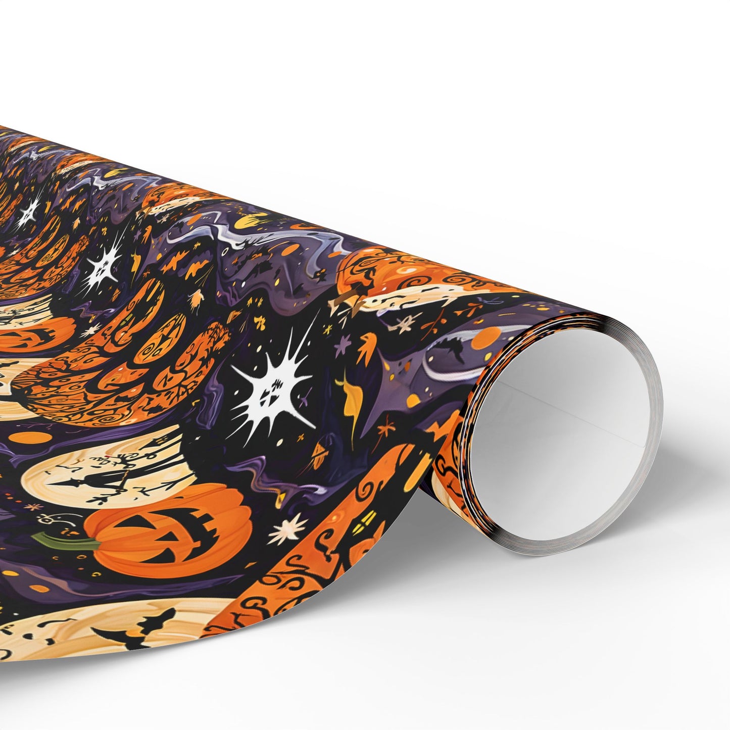 Spooky Halloween Gift Wrap for a Boo - tiful Surprise