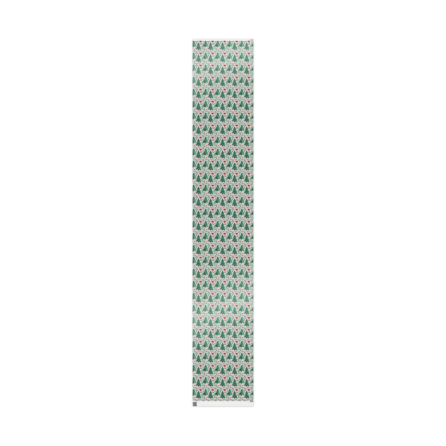 Merry & Bright Botanicals – Watercolor Tree & Garland Wrapping Paper
