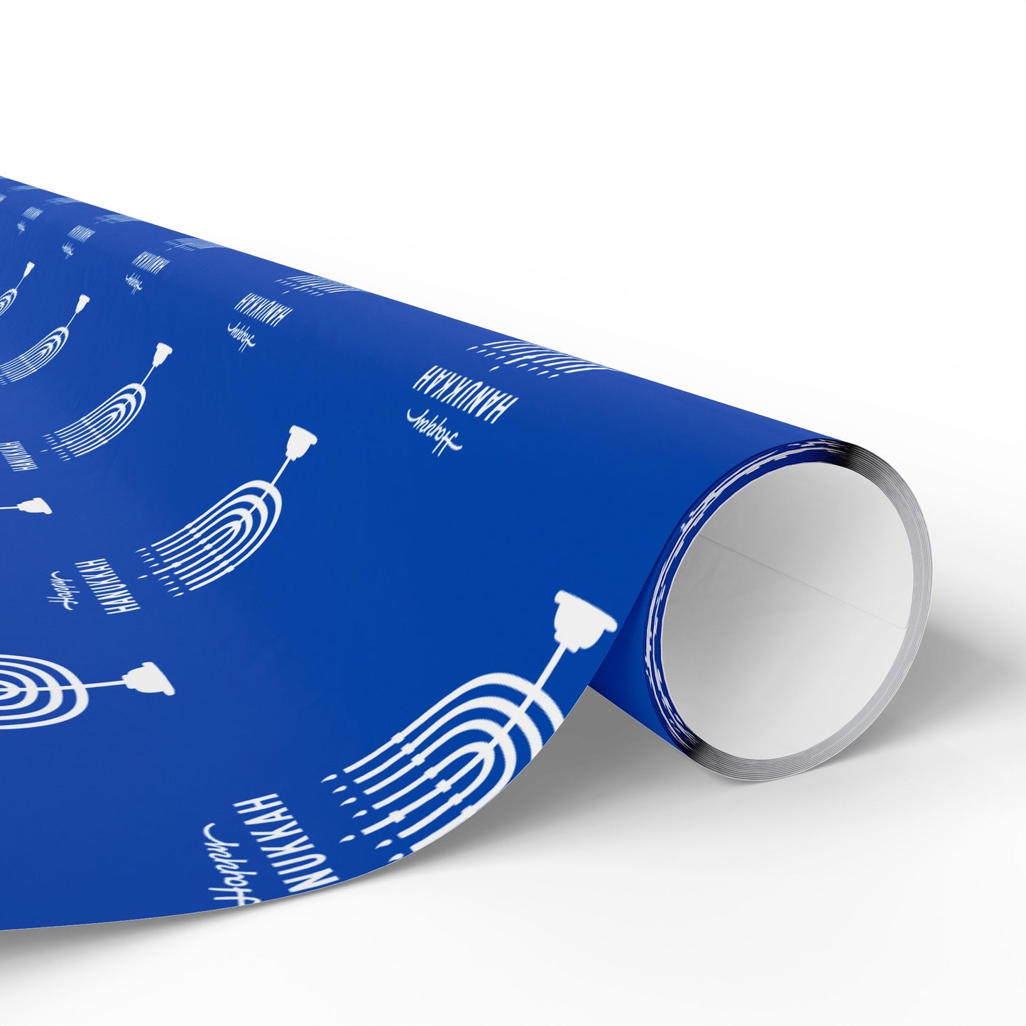 Elegant Hanukkah Wrapping Paper Set