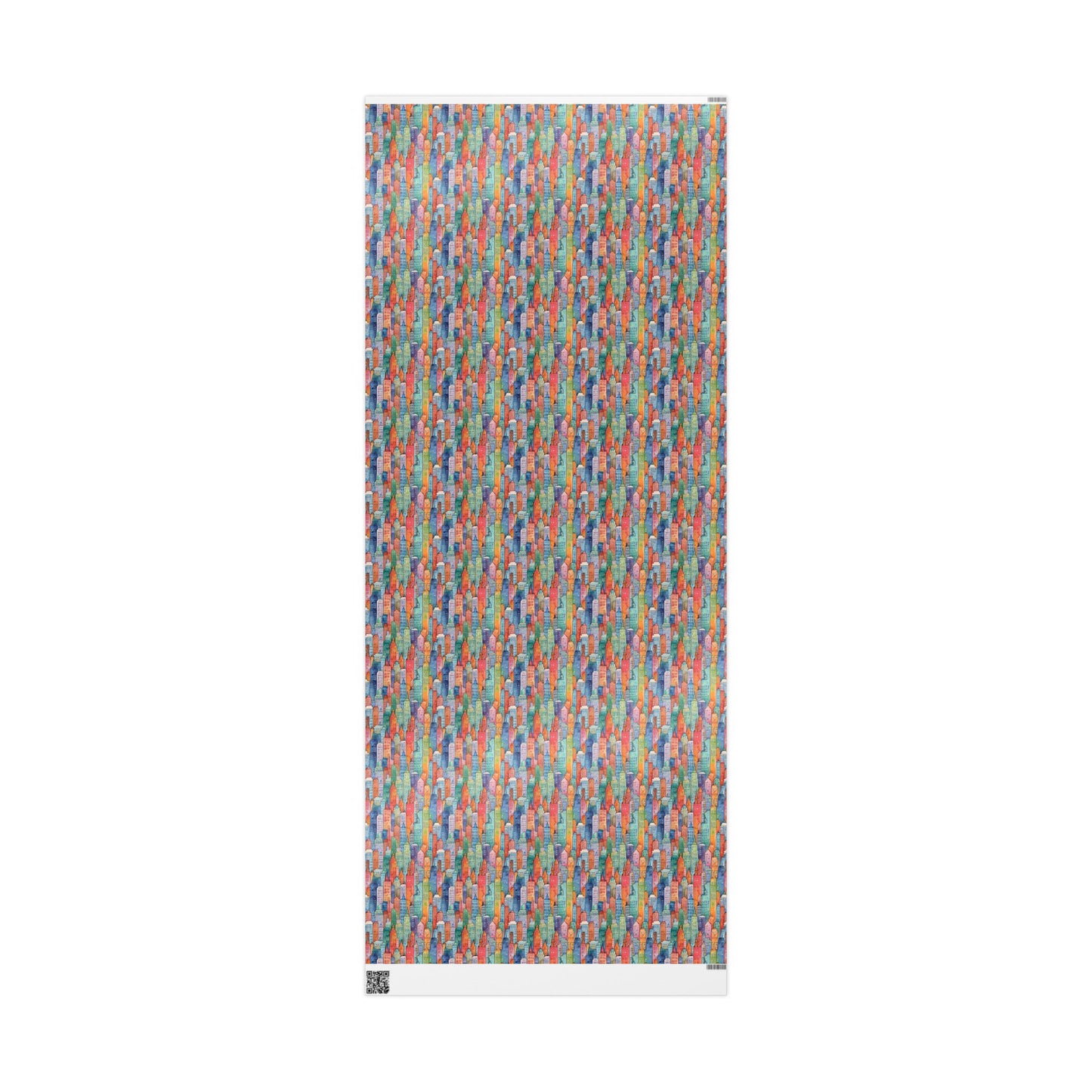 Abstract Cityscape Wrapping Papers