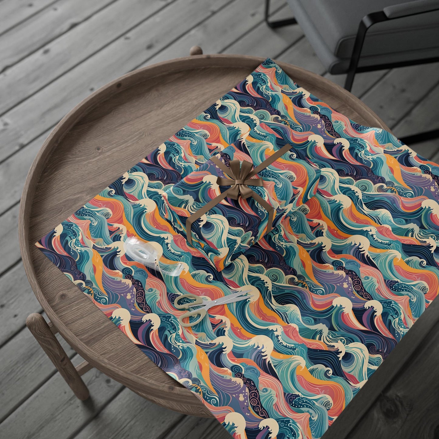 Ocean Wave Wrapping Papers