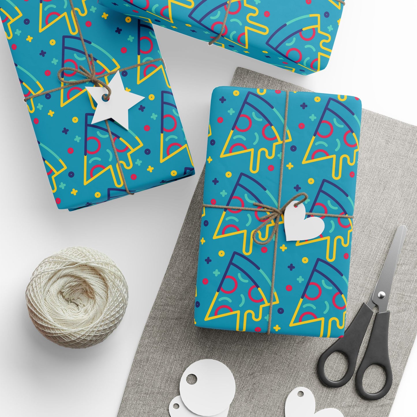 Pizza Wrapping Paper – Quirky Gift Wrap for Food Lovers & Party Fun