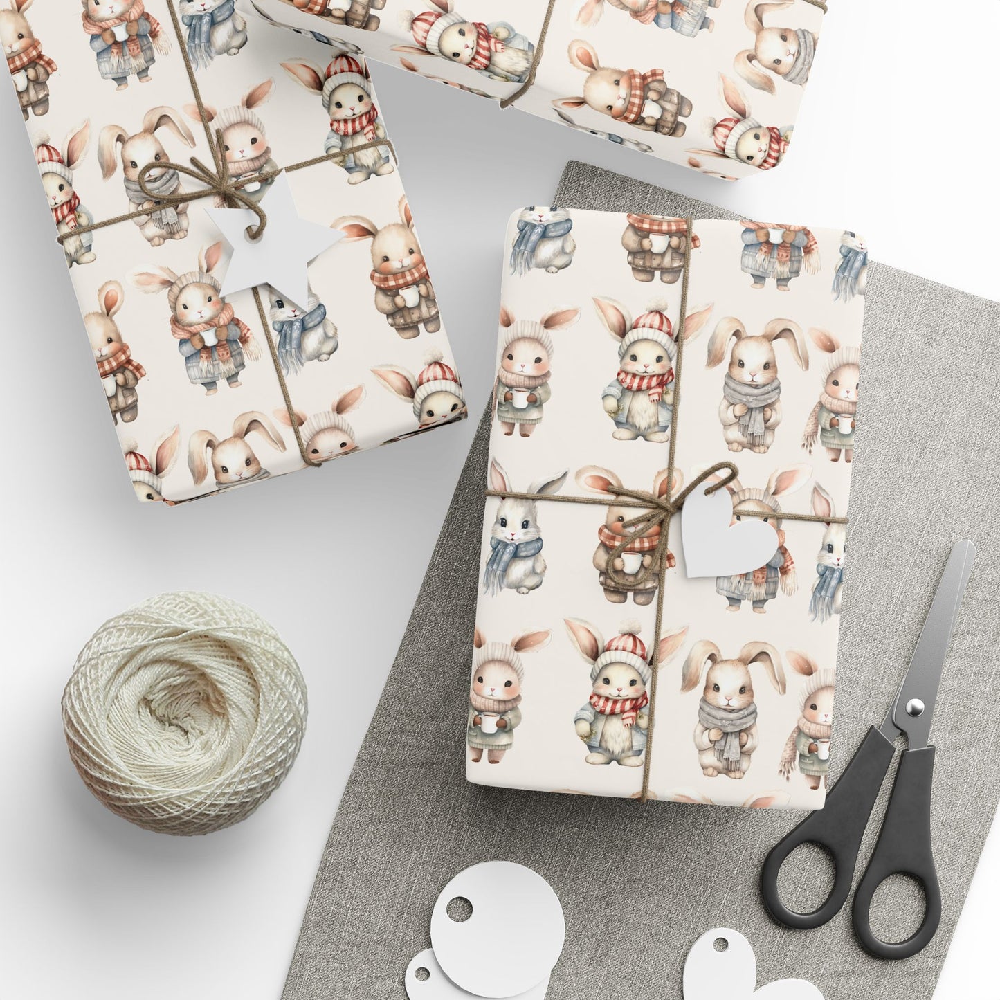 Cozy Bunny Wrapping Paper