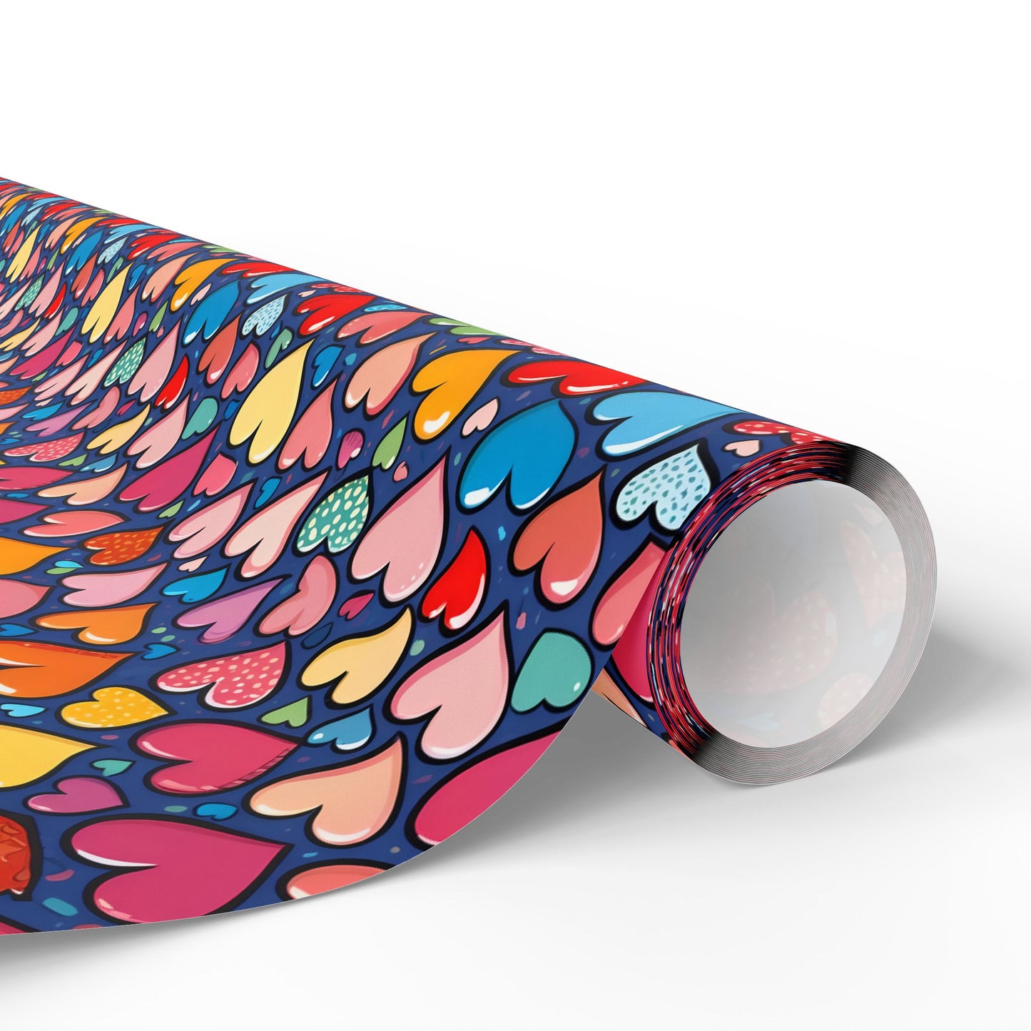 Colorful Heart Wrapping Paper