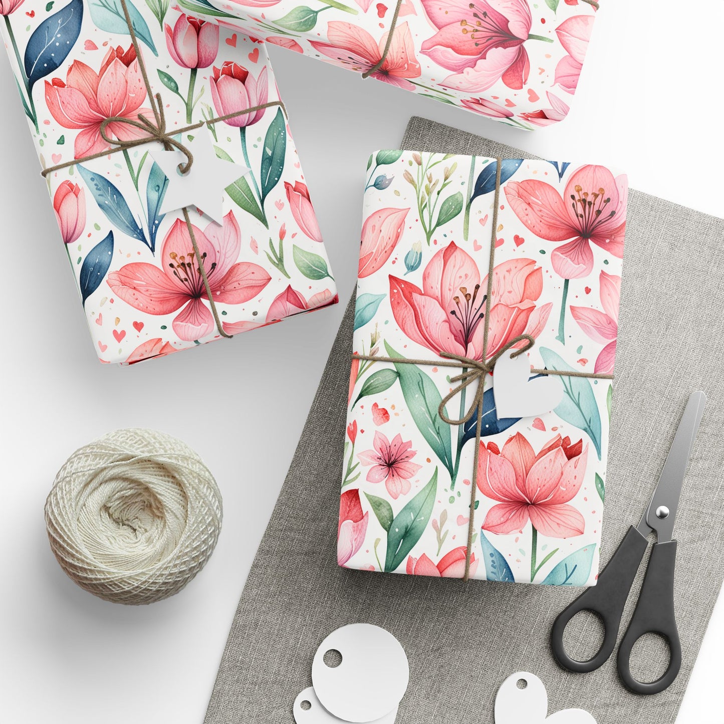 Blush Blooms – Watercolor Floral Wrap