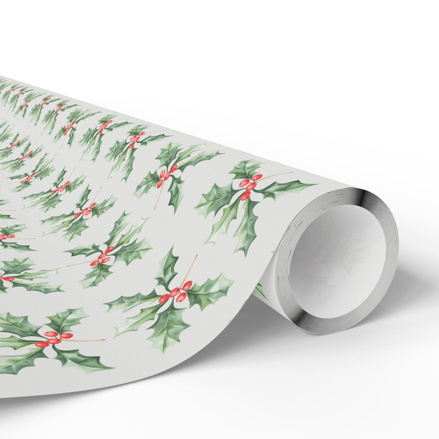 Holly Jolly Snaps – Classic Christmas Berry Wrapping Paper