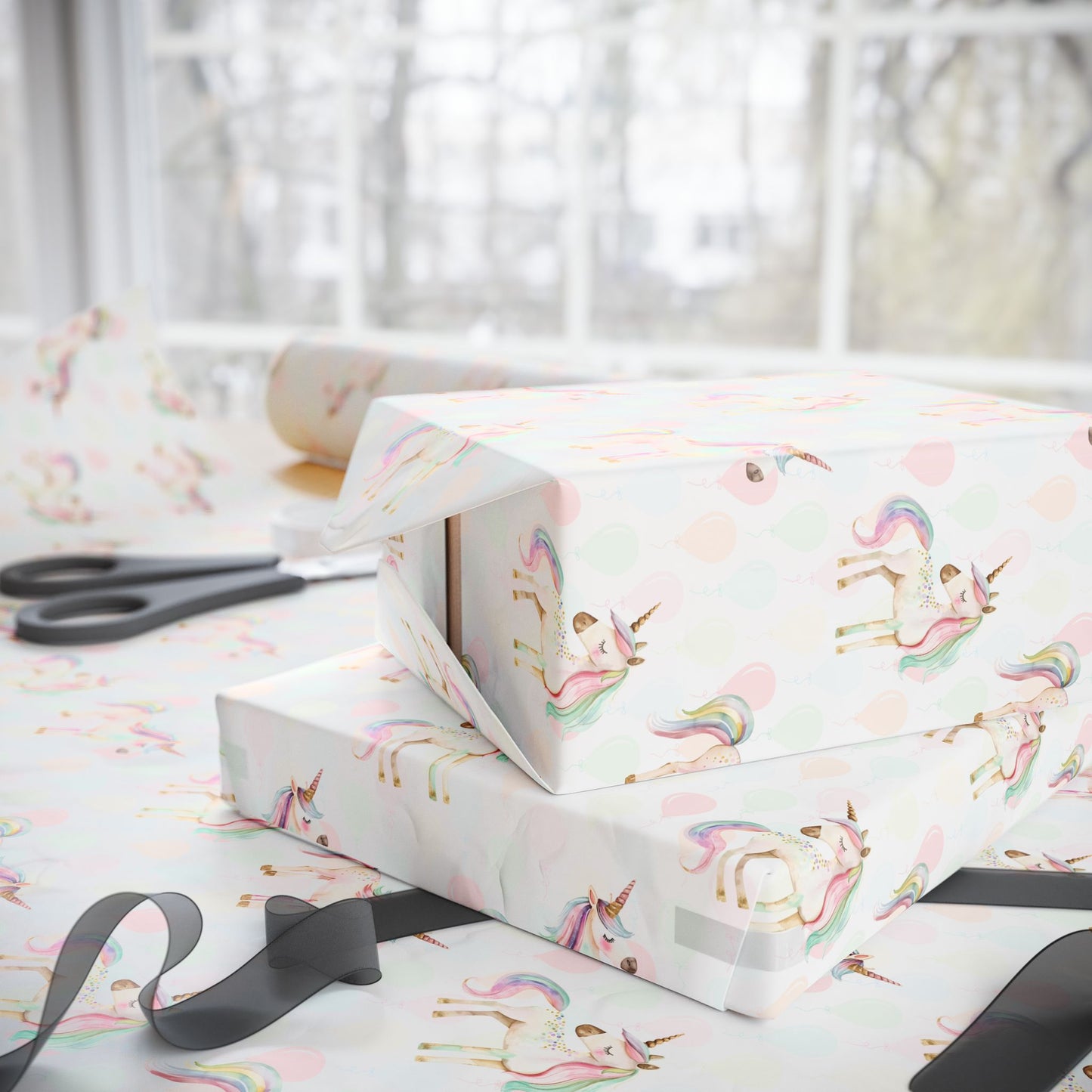 Magical Unicorn Gift Wrap