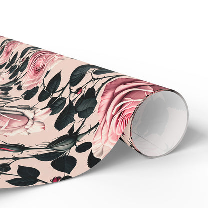 Rose Wrapping Papers Floral Gift Wrap for Birthday