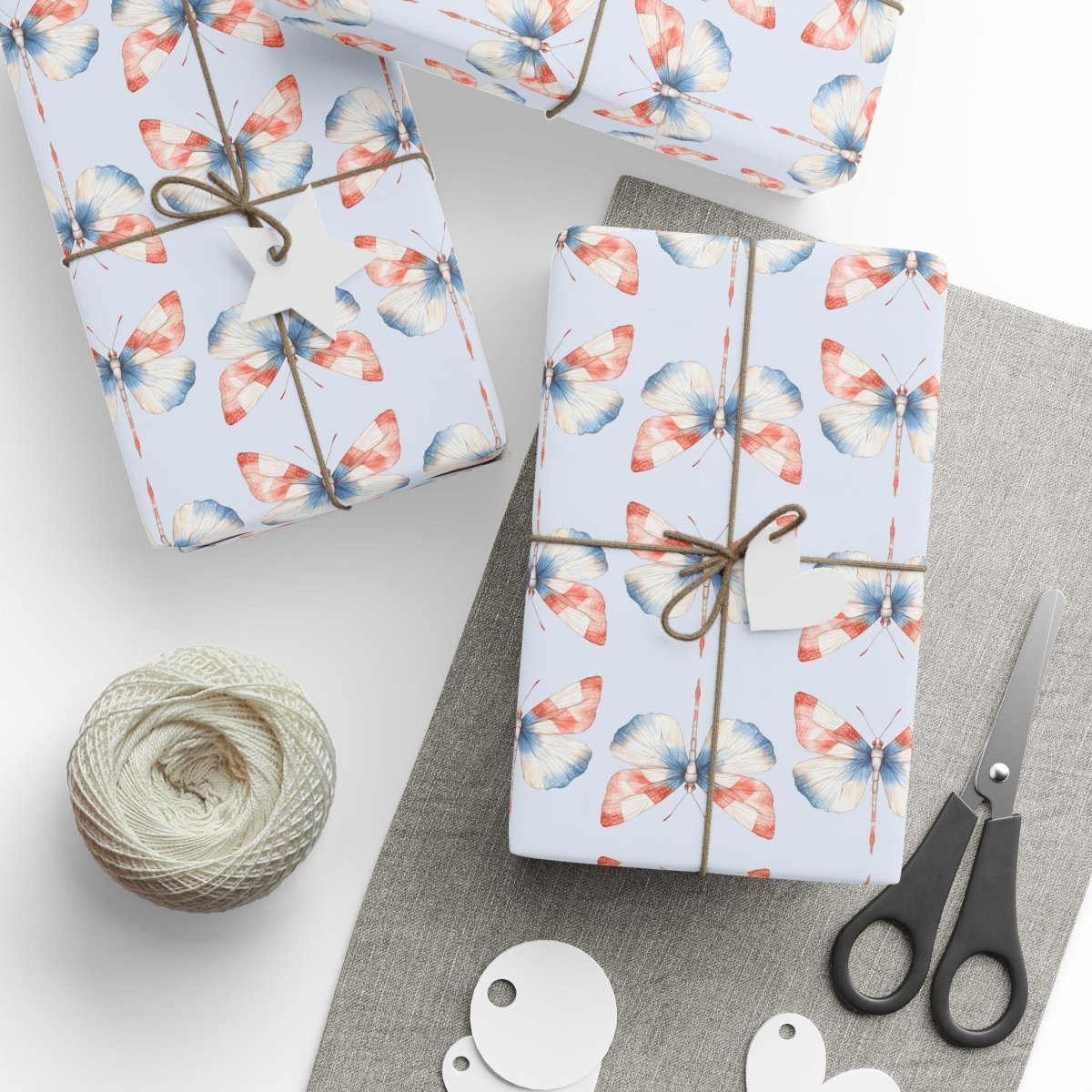4th of July Firefly Wrapping Paper