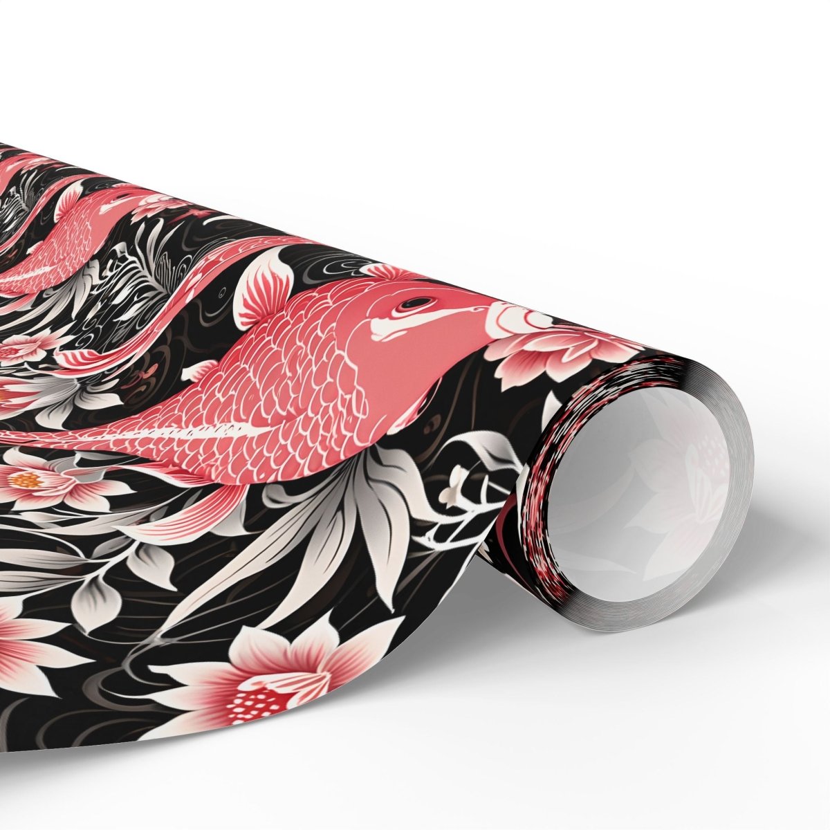 Koi Elegance – Graceful Gift Wrap