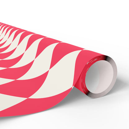 Pink Harlequin Gift Wrap