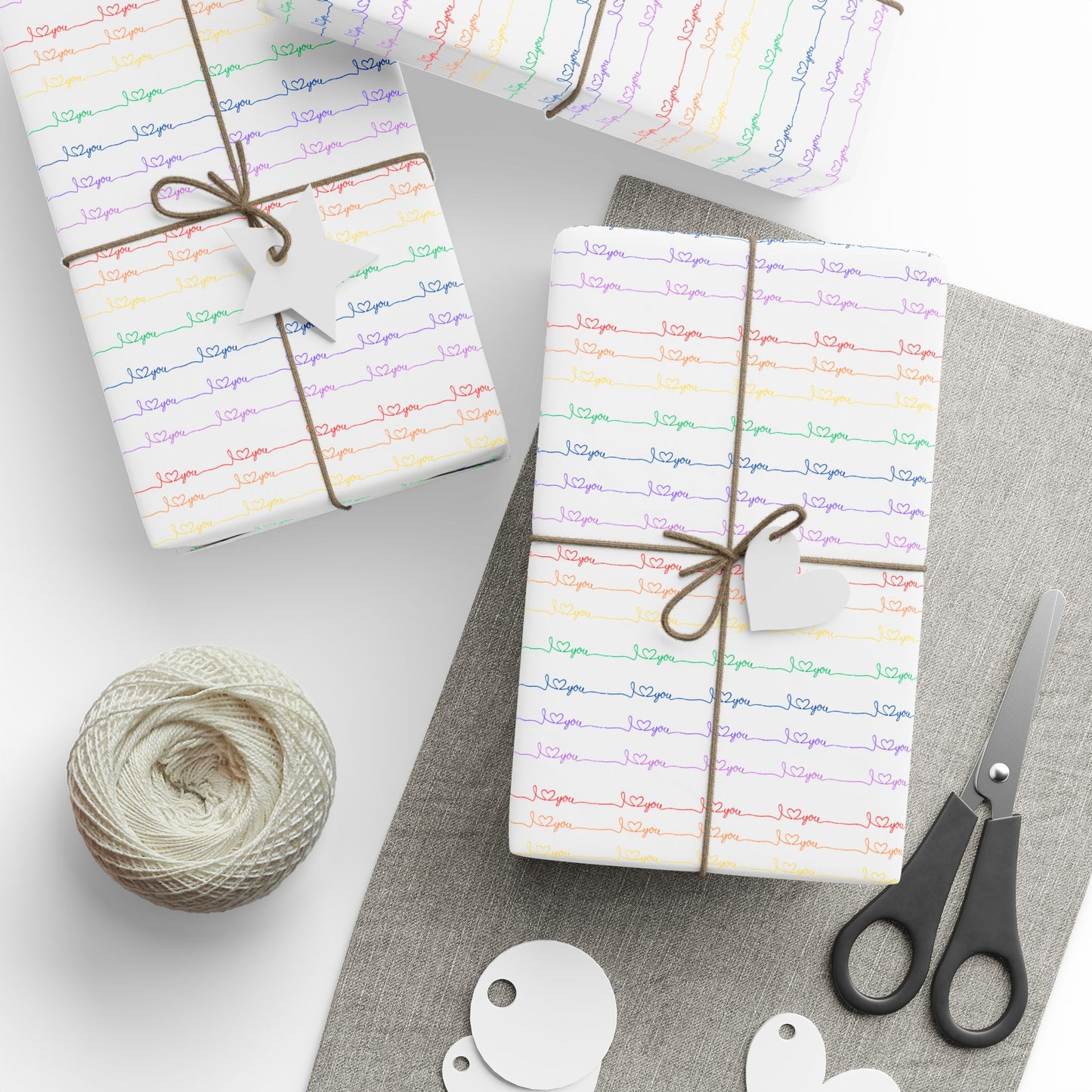 Rainbow Love Gift Wrap