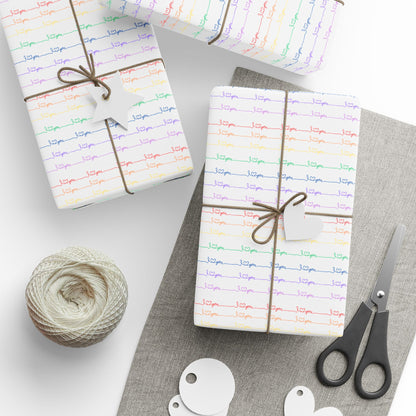Rainbow Love Gift Wrap