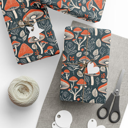 Retro - Inspired Mushroom Motif Design
