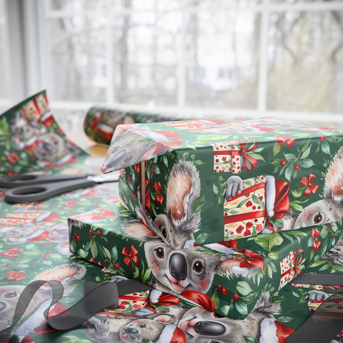 Koala - la - la - la! – Aussie Christmas Koala Wrapping Paper