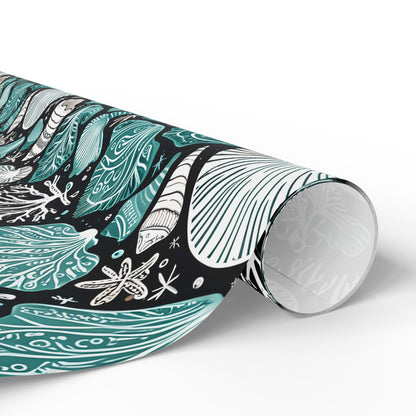 Blue Coastal Dream Wrapping Paper