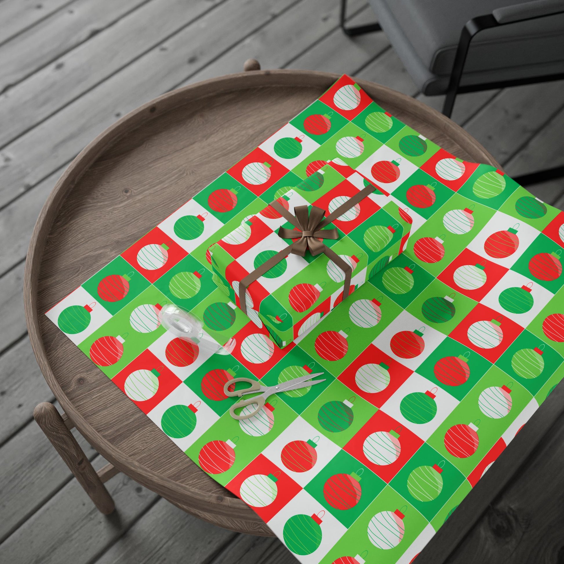 Festive Wrapping Paper Roll