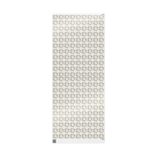 Mr. & Mr. Gift Wrapping Paper in Black & White
