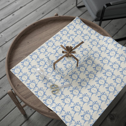 Mr. & Mr. Blue Gift Wrapping Paper