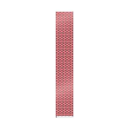 Pink Cat Wrapping Paper – Playful Black Kitty Design for Every Occasion