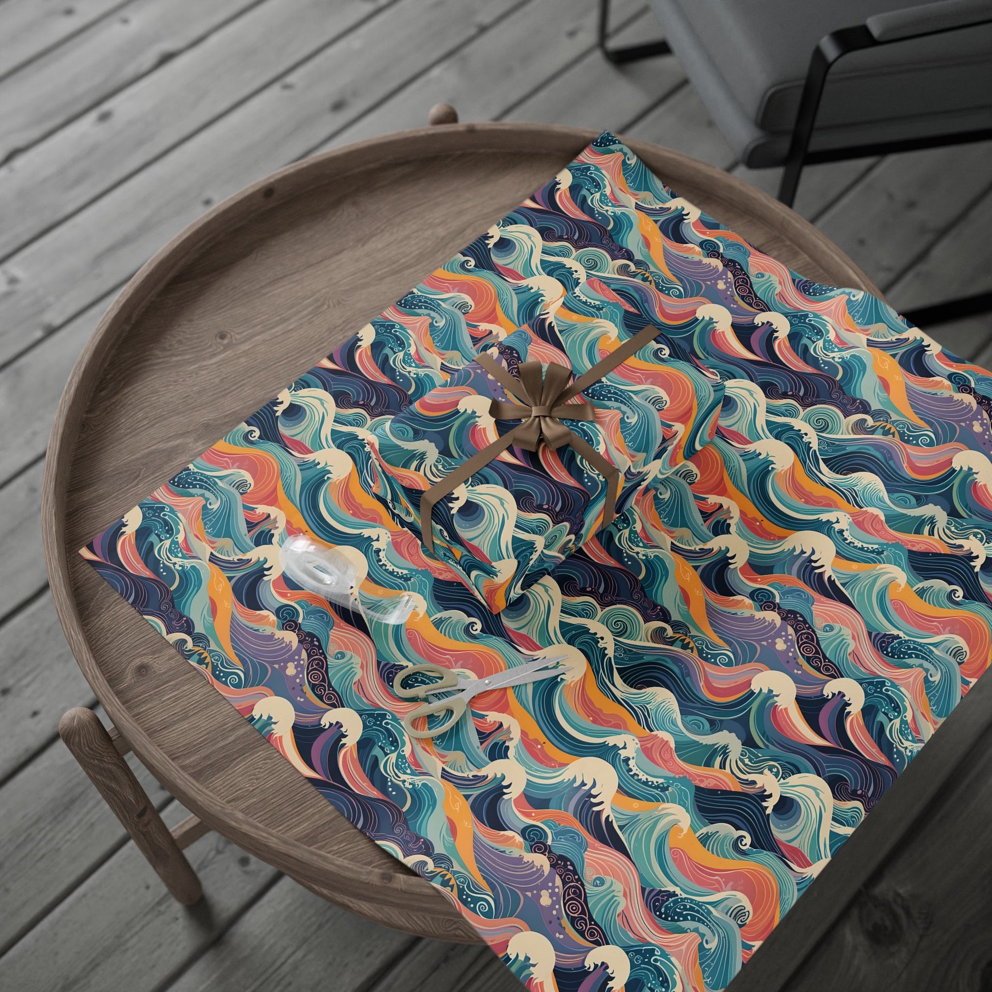 Ocean Wave Wrapping Papers