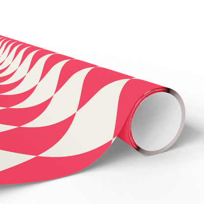 Pink Harlequin Gift Wrap