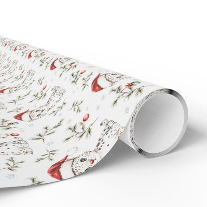 Snow Leopard Wrapping Papers