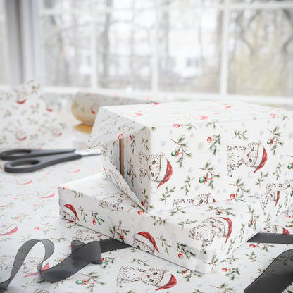 Snow Leopard Wrapping Papers