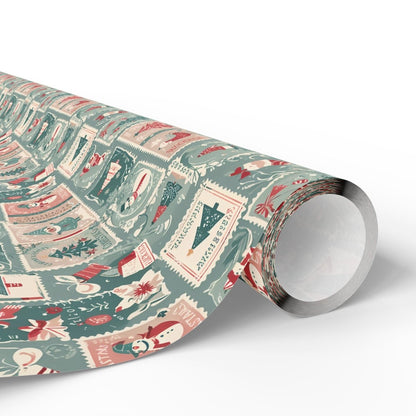 Charming Holiday Wrapping Paper Roll