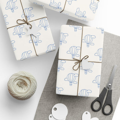 Hot Air Balloon Gift Wrap Roll