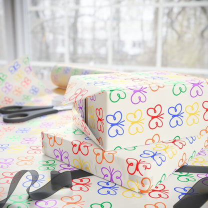 Colorful Butterfly Wrapping Paper