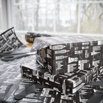 Wrapping Papers - Stylish Abstract Cityscape Design