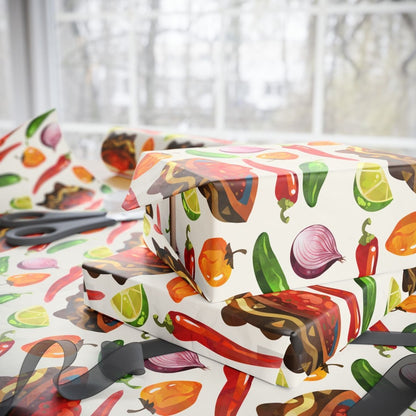 Salsa Fiesta – Spicy Celebration Wrapping Paper
