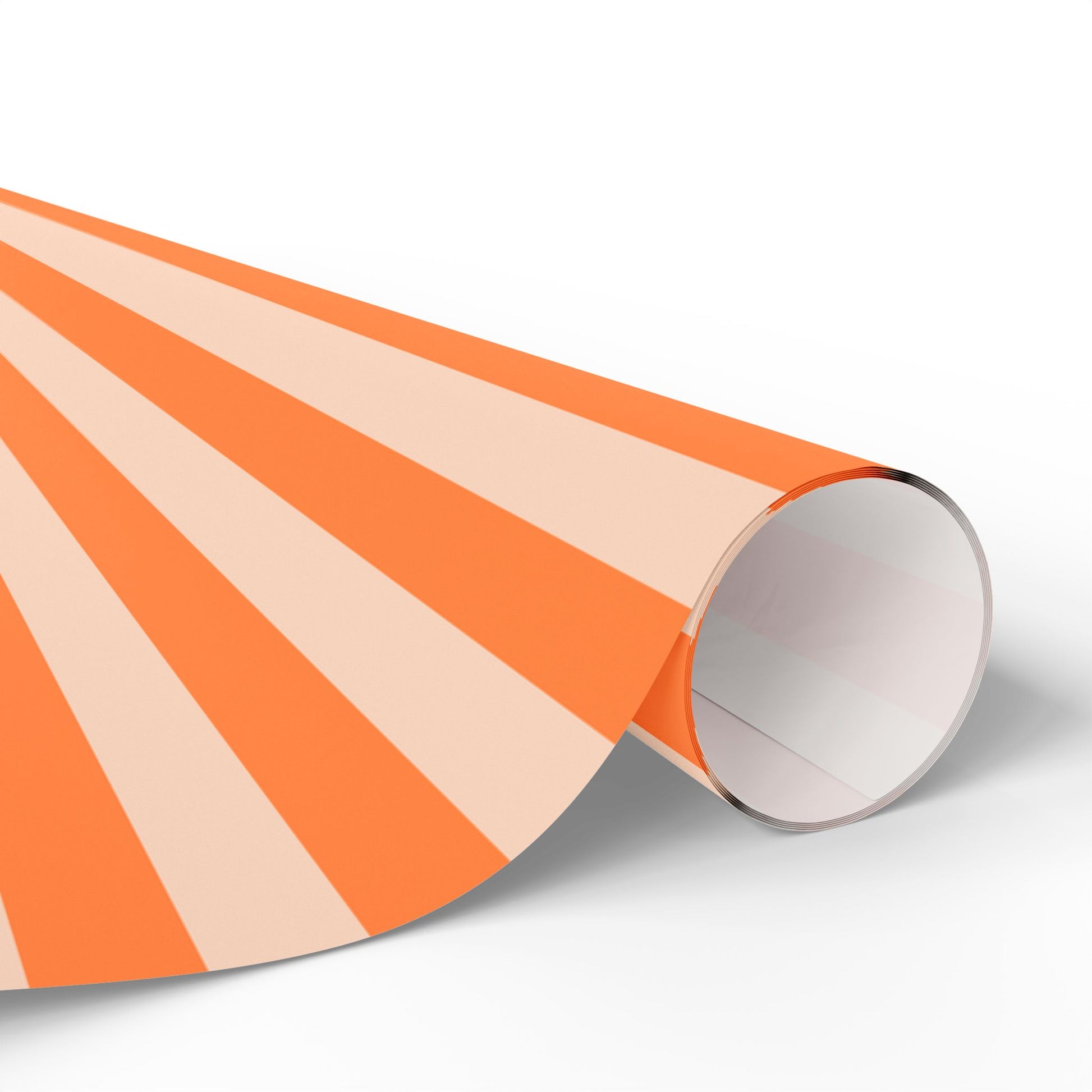 Chic Orange Stripes – Modern Wrap