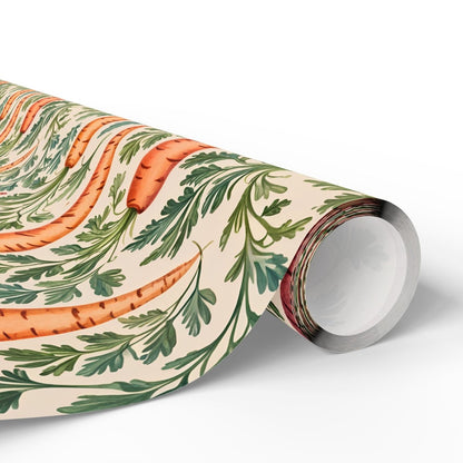 Playful Carrot Gift Wrap