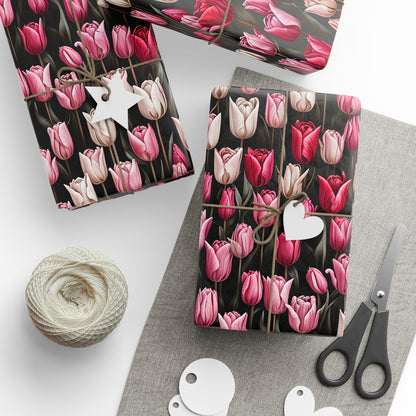 Spring - inspired Tulip Gift Wrap to Brighten Up Your Presents