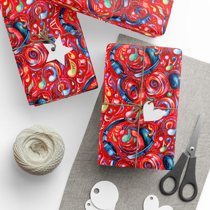 Electric Melody – Bold Music Wrapping Paper