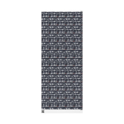 Cityscape Wrapping Paper – Elegant Gift Wrap for Holidays