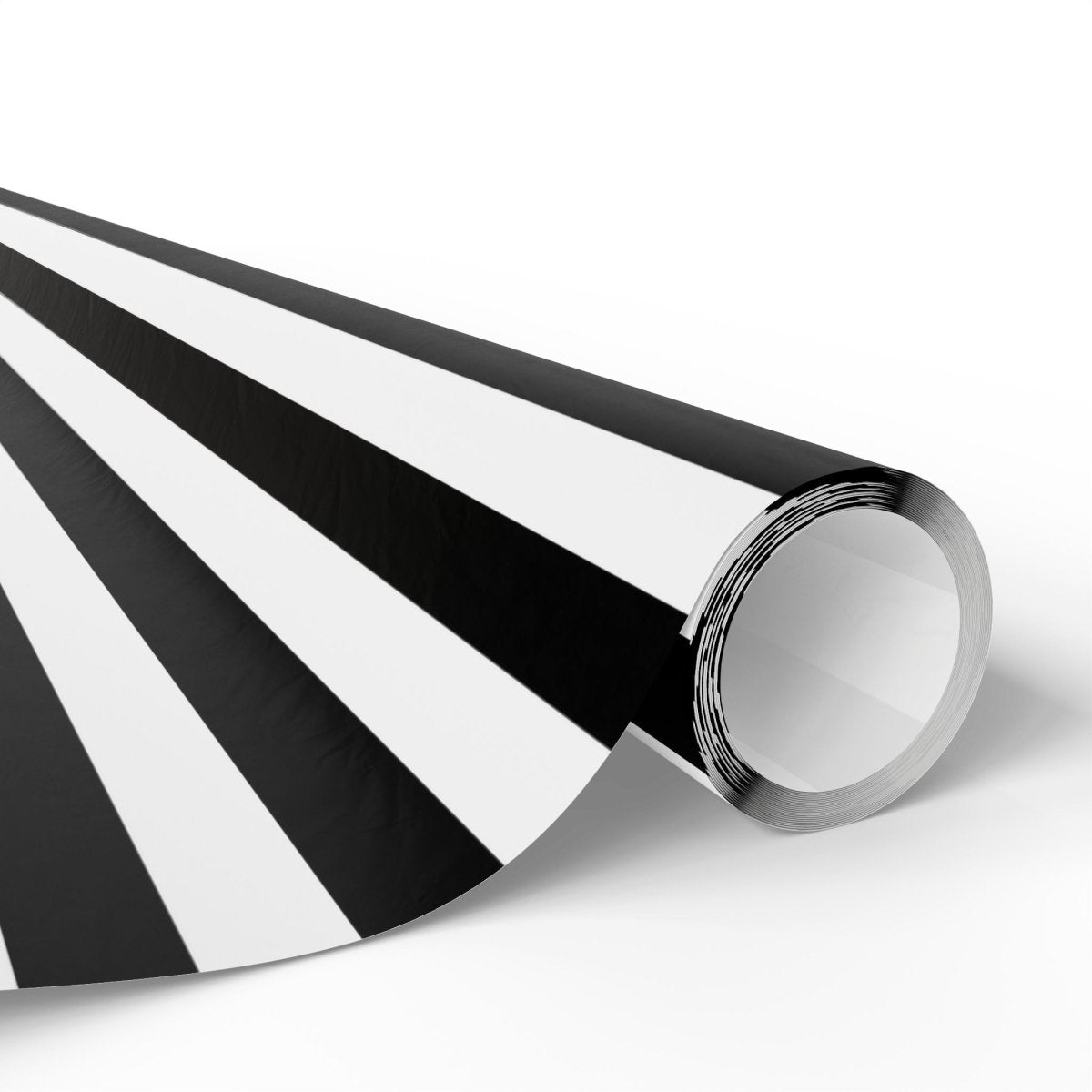 Black & White Stripes – Minimalist Wrap
