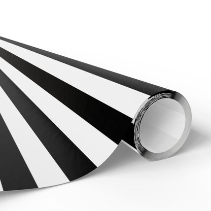 Black & White Stripes – Minimalist Wrap