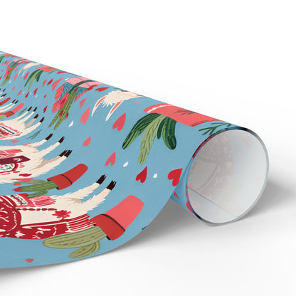 Llama Wrapping Paper