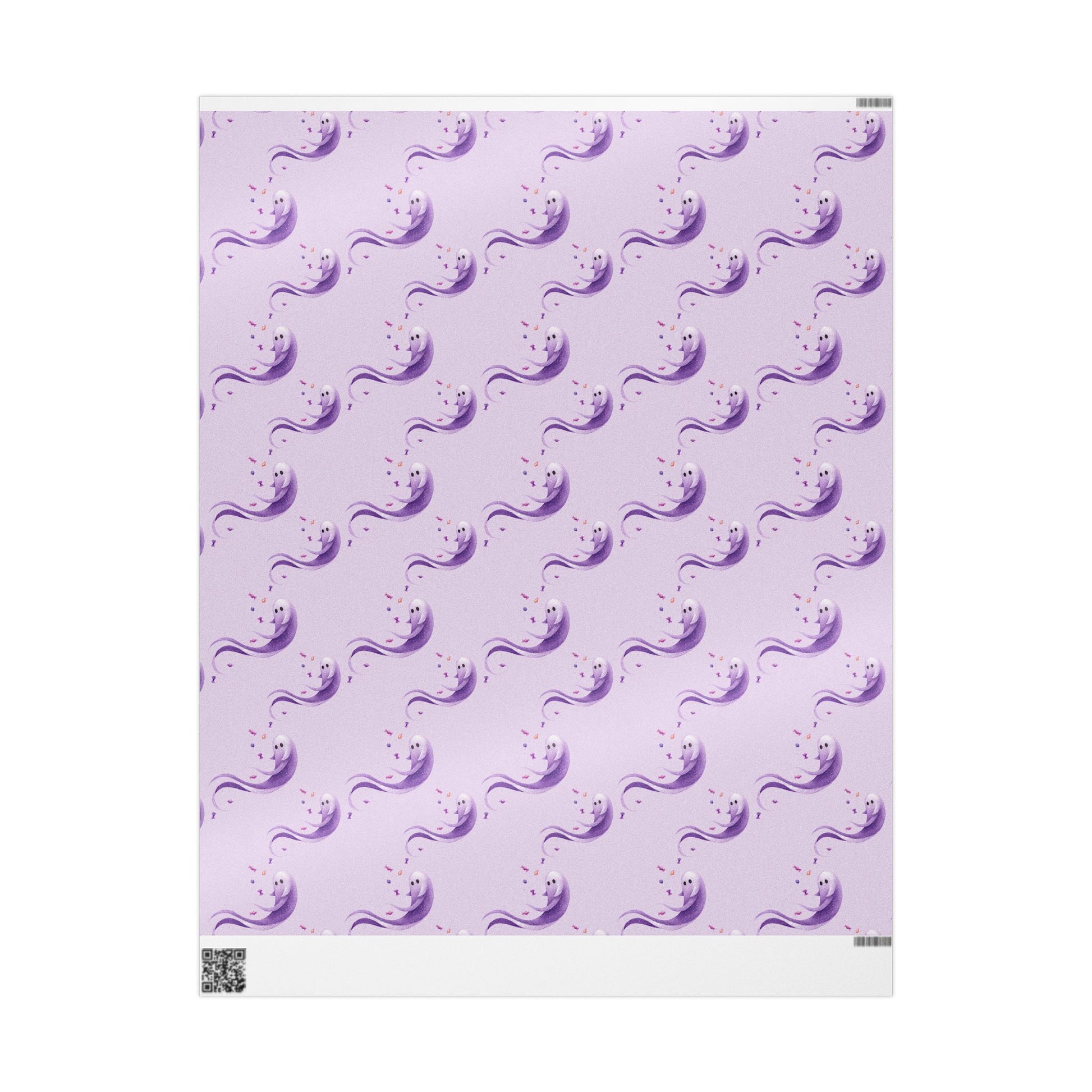 Ghosted & Gorgeous – Pastel Halloween Wrapping Paper