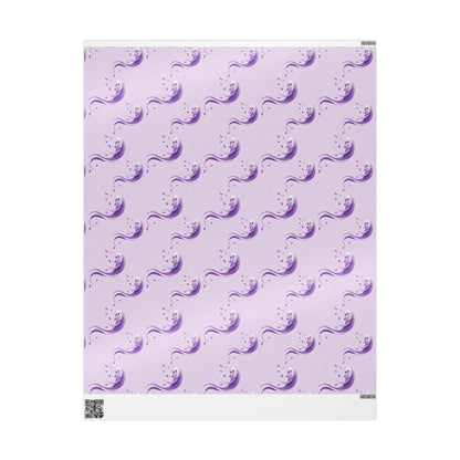 Ghosted & Gorgeous – Pastel Halloween Wrapping Paper