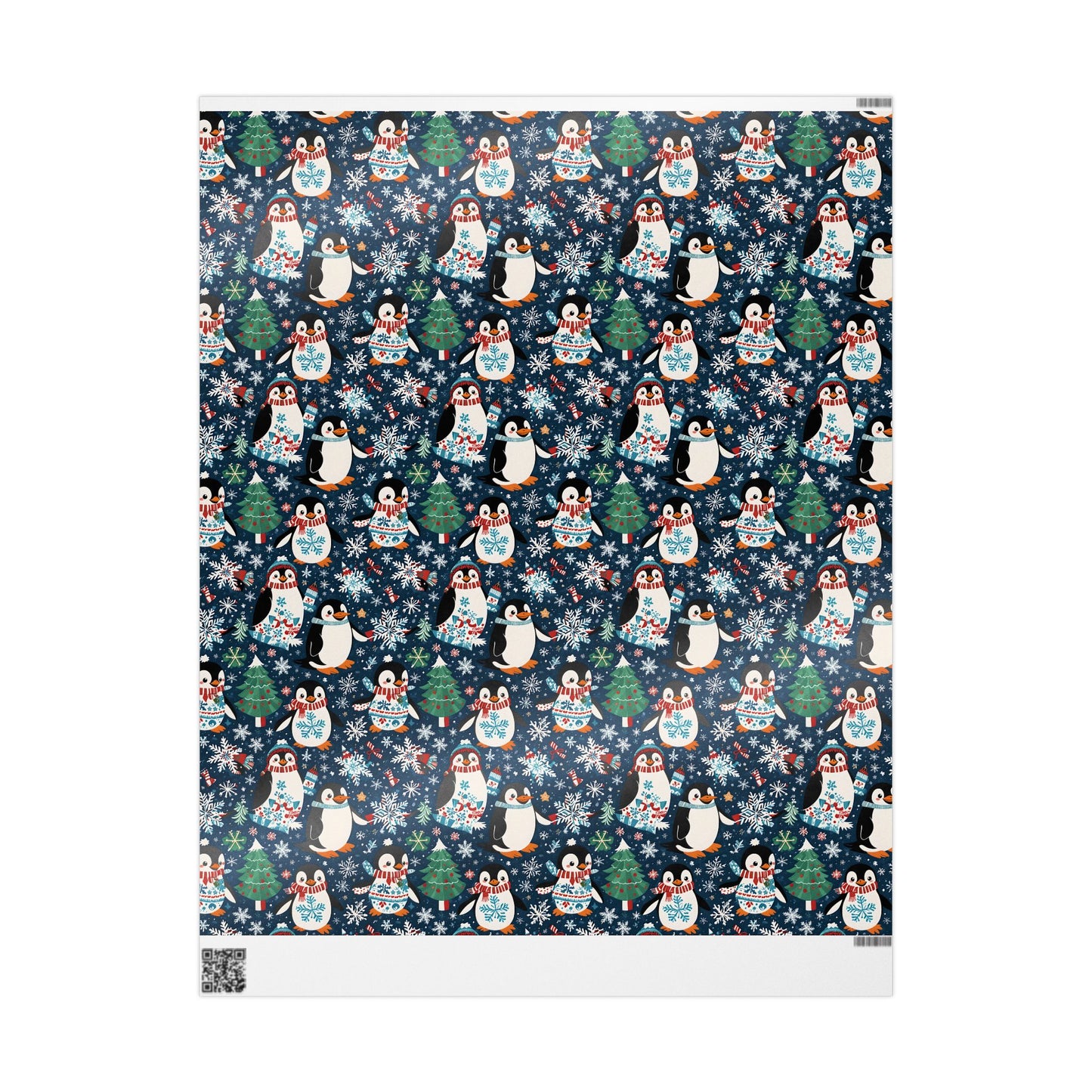 Waddle It Be? – Penguin Snow Party Wrapping Paper