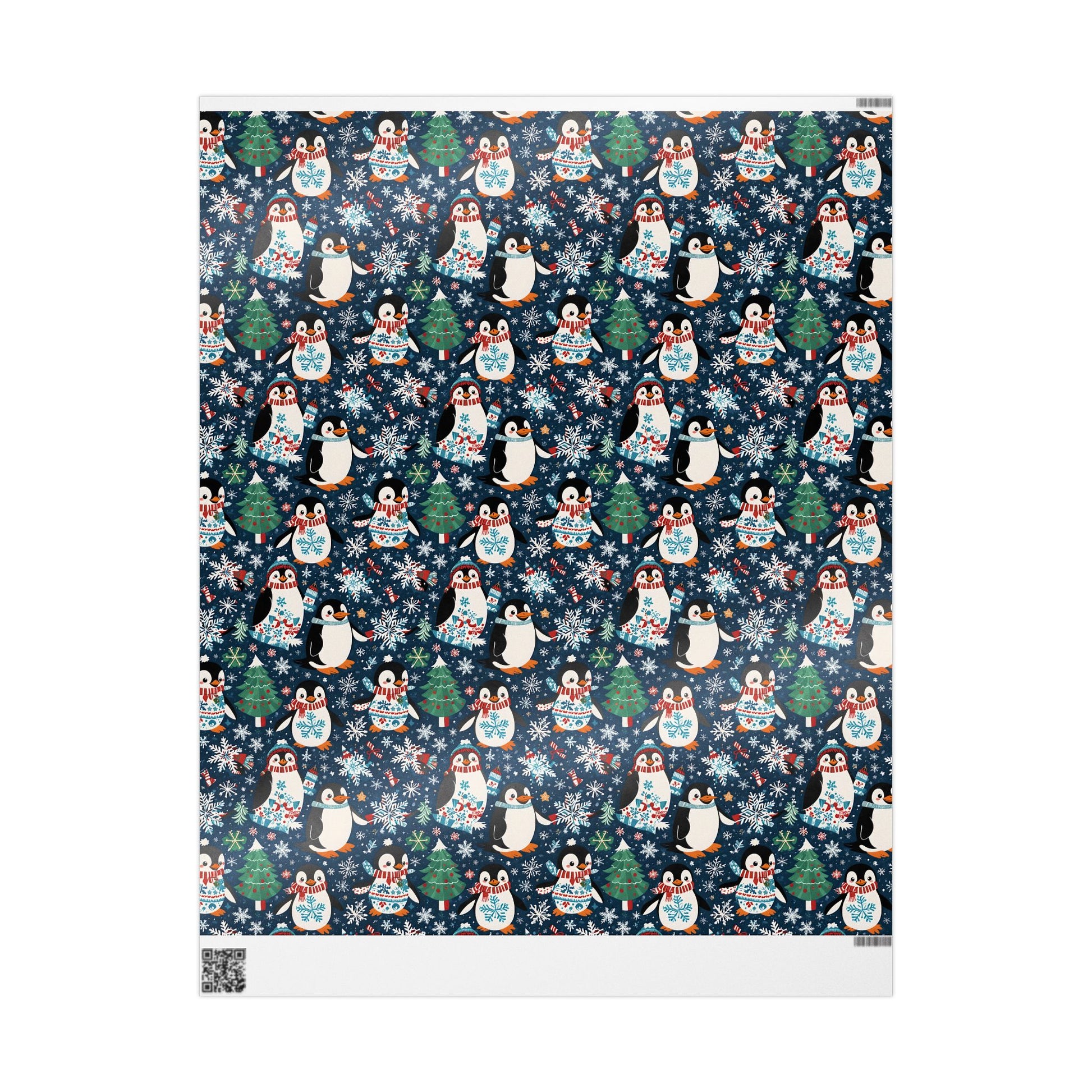 Waddle It Be? – Penguin Snow Party Wrapping Paper
