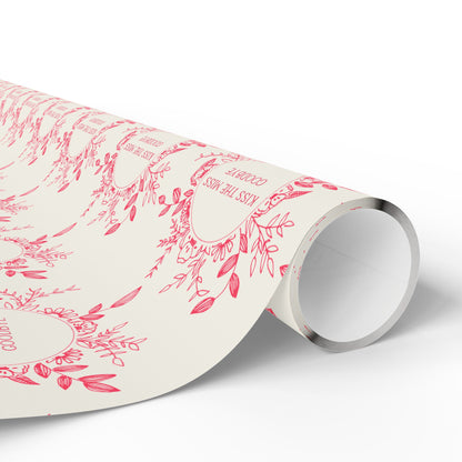 Kiss the Miss Goodbye, Bachelorette Wrapping Paper