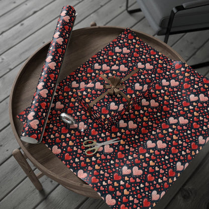 Heart Pattern Wrapping Paper