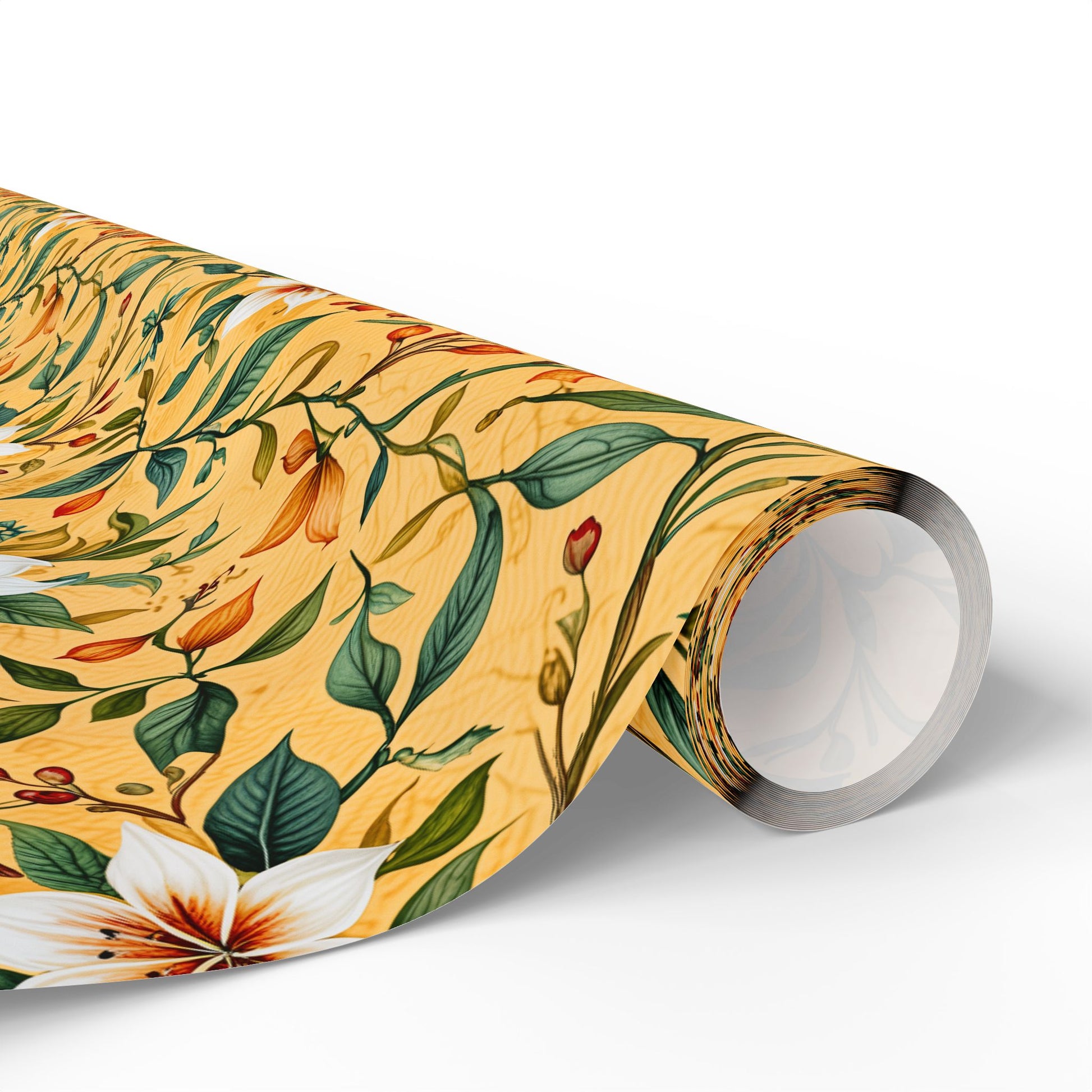 Golden Bloom – Floral Wrap