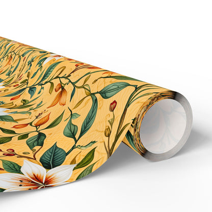 Golden Bloom – Floral Wrap